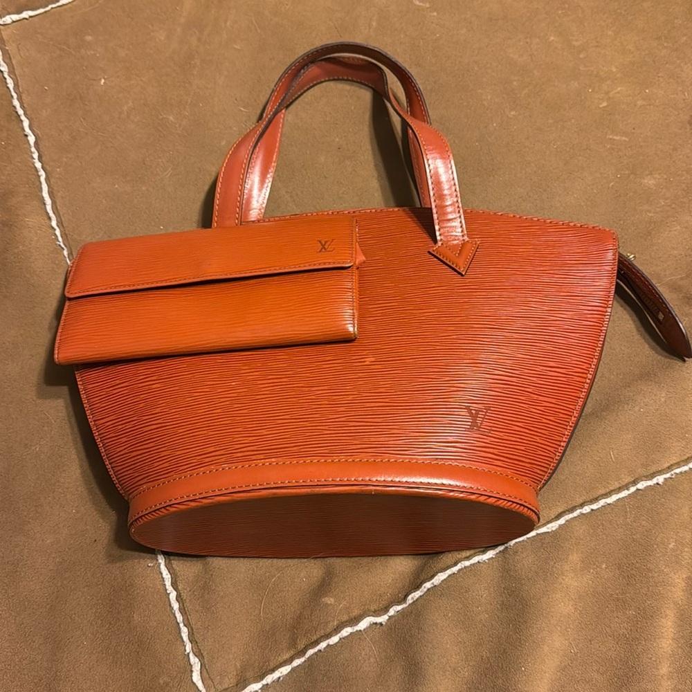Authentic LV handbag and wallet combo